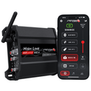Stetsom High Line DSPLAYER 400.4, Car Audio Amplifier with DSP, Bluetooth, FM Radio, Multiple Audio Inputs, Mobile App Control