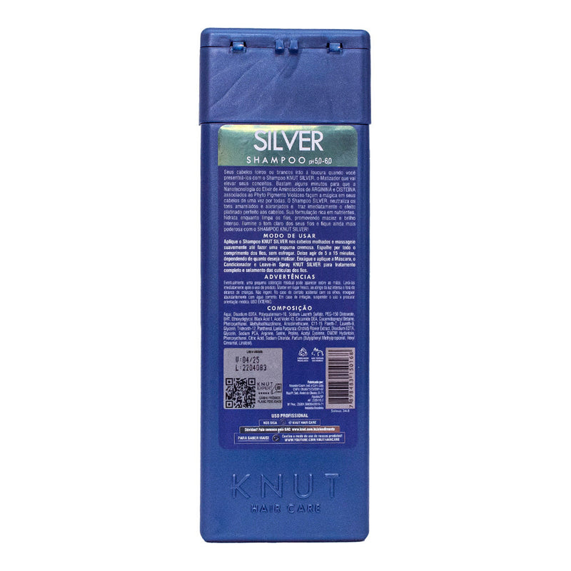 KNUT Shampoo Silver Matizador 250 ml