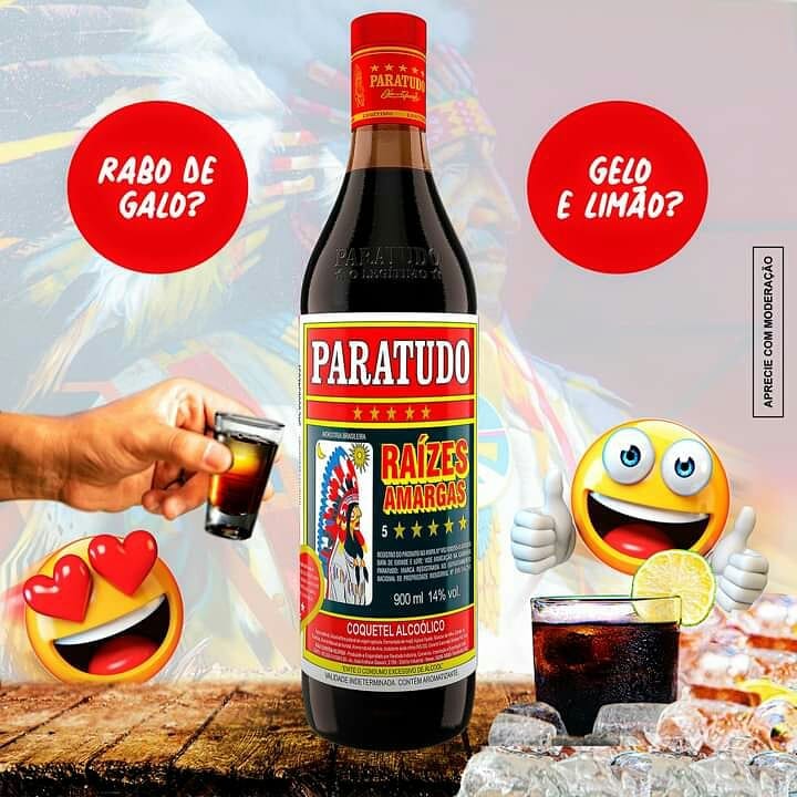 Paratudo Cocktail The Legitimate Bitter Roots 5 Stars 900ml/30.4fl.oz.