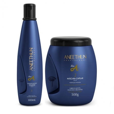 Aneethun Line A Trio: Shampoo + Mask + Silicone