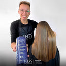 Felps Omega Zero Nanoplastia Resistance Progressive Brush Brazilian Keratin Heir Treatment 500ml/16.9 fl.oz.