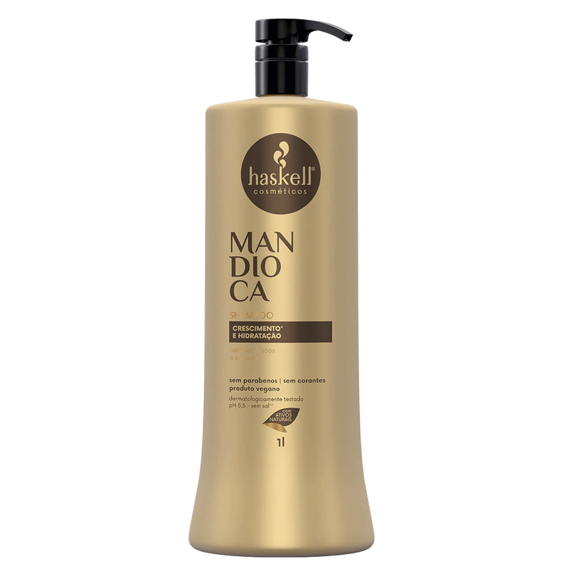 Haskell - Mandioca - Shampoo and Conditioner Kit (2 x 1 Ll) - (2 x 33.81FlOz)