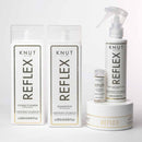 KNUT REFLEX Kit: Shampoo 250ml + Conditioner 250ml + Mask 150g + Must Have Hair Fluid Spray 120ml + Extreme PowerDo