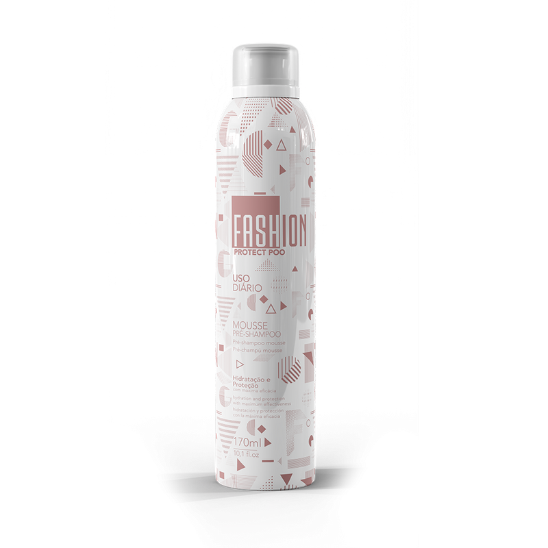 Pre-Shampoo Mousse 170ml - Fashion Gold
