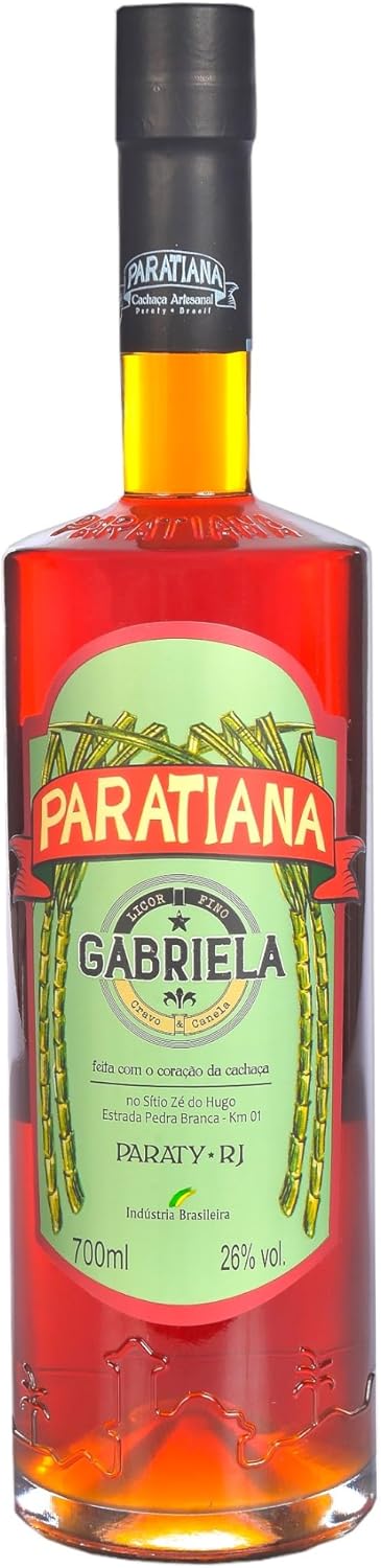 Gabriela Paratiana Cachaça Liqueur 700ml/23.66 fl.oz.