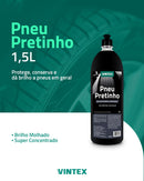Vonixx Pretinho Tire Dressing 1.5L Black Tire Shine Automotive Detailer
