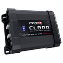 STETSOM CL 800.4 2 Ohm Car Audio Amplifier – 800 Watts RMS, 4 Channel Class D Full Range Amp, Compact Multichannel Stereo Amplifier with RCA & High Level Input, HPF/LPF Crossover, Brazilian Technology