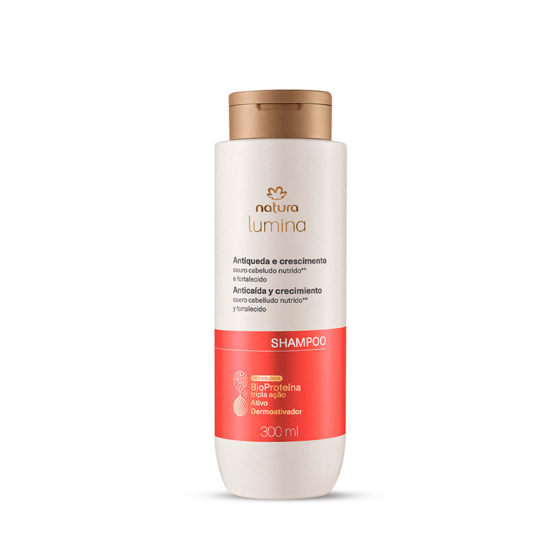 Kit Natura Lumina Hair Loss Control and Growth Shampoo + Conditioner 2x 300ml / 2x 10.1 fl.oz
