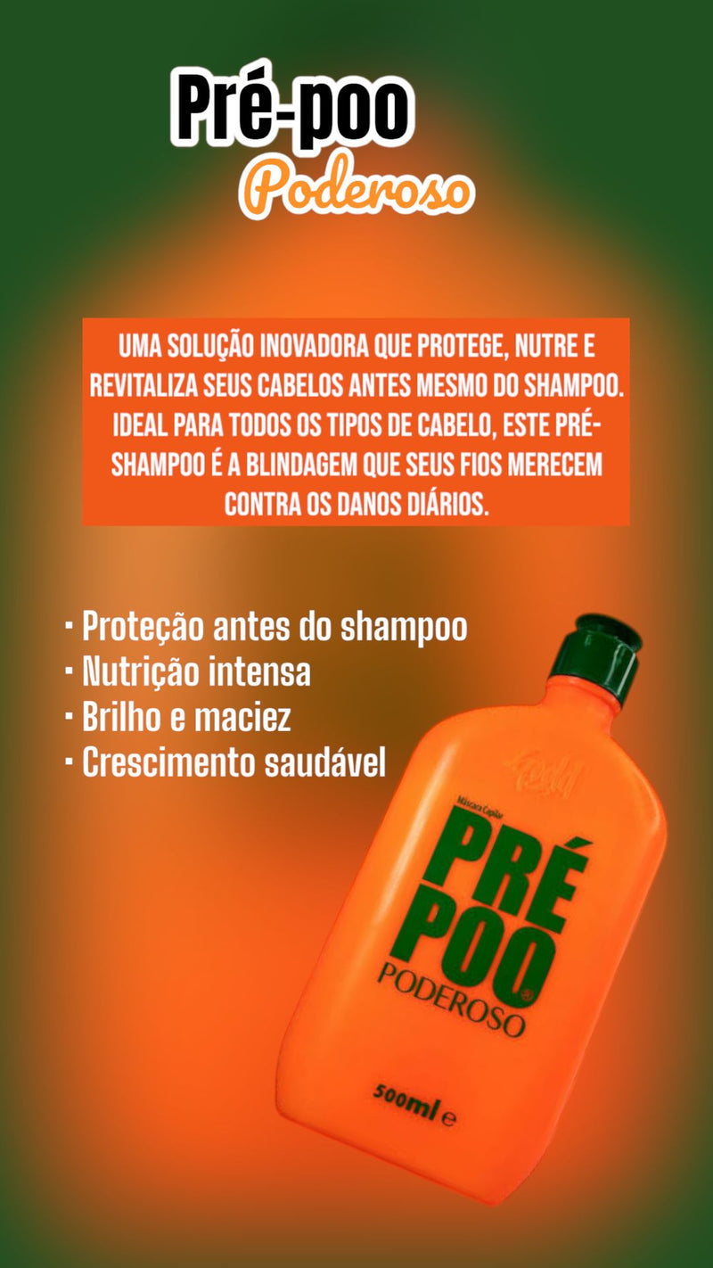 Gold Spell Cosmeticos  Pre Poo Poderoso 500ml/ 16.9 fl.oz.