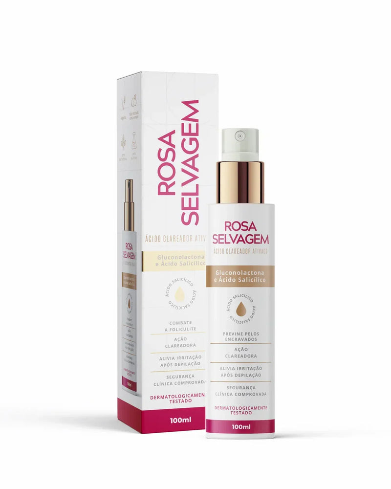 Rosa Selvagem Active Brightening Acid - 100 ml