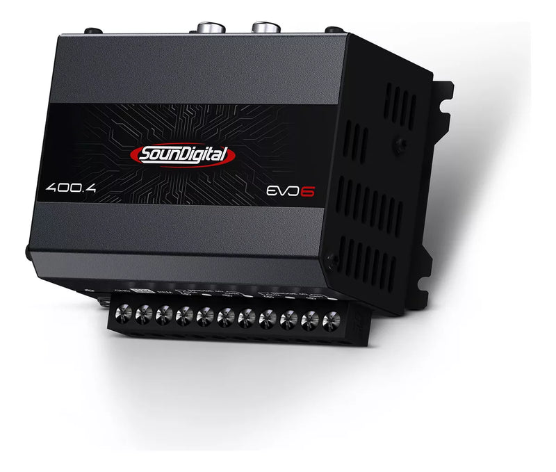 Soundigital SD400.4D EVO 6 Amplifier Audio Car 4 Channels 400 Watts RMS - 4 ohms