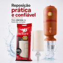 4x Stéfani São João Traditional Ceramic Candle for Clay Water Filters
