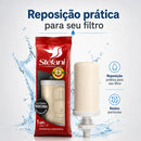 4x Stéfani São João Traditional Ceramic Candle for Clay Water Filters