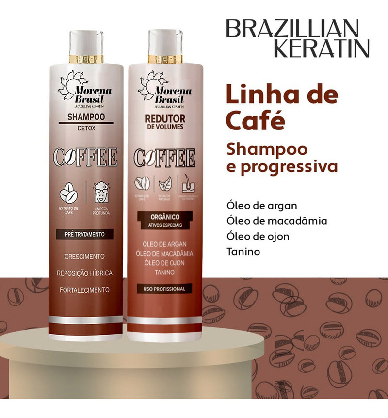 Coffee Extract Progressive Kit 300ml With Argan Oil