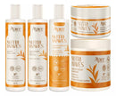 Apice Nutri Waves Kit Cosmeticos Complete Care for Healthy, Defined Hair