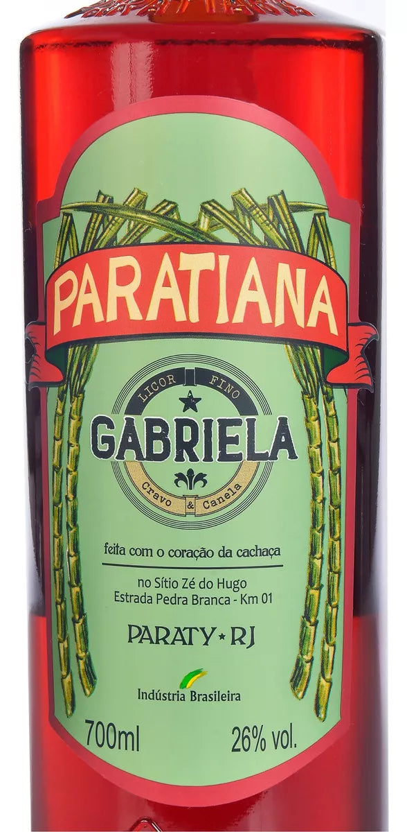 Gabriela Paratiana Cachaça Liqueur 700ml/23.66 fl.oz.