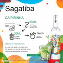 Sagatiba Cristalina Cachaça: The Perfect Blend of Tradition and Innovation 700ml/23.66fl.oz.