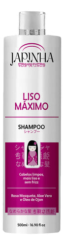 Japinha Shampoo and Conditioner Kit + Maximum Smooth Thermal Protector