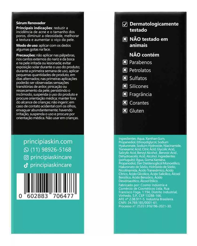 Principia Anti-acne Cleansing Gel Serum Mix-01 Kit