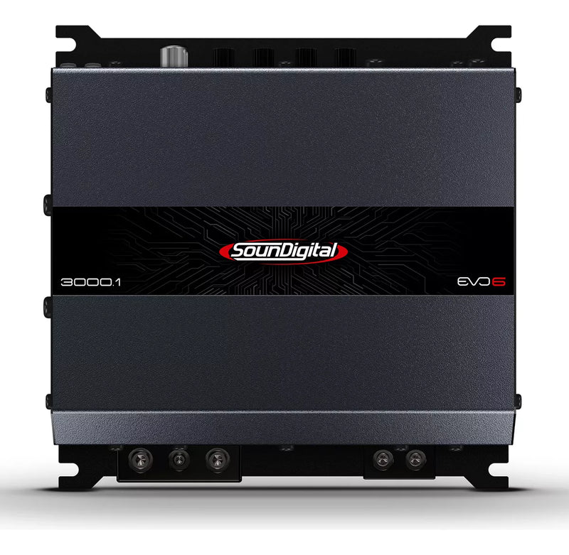 Soundigital SD3000 EVO6 2 ohms Car Audio Amplifier Mono 3000 Watts RMS