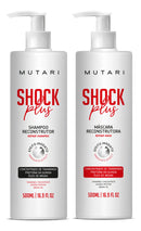 Mutari Shock Plus Kit Reconstructing Shampoo and Hair Mask 2x500ml