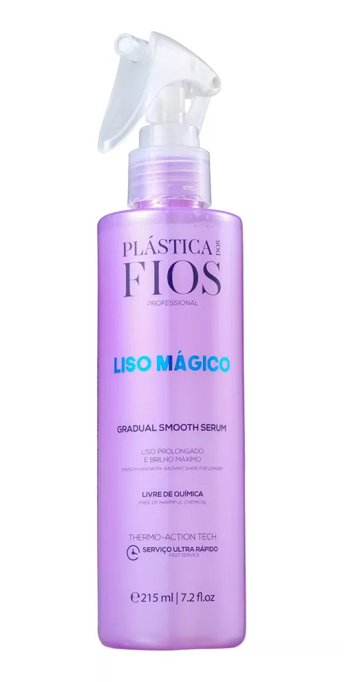Cadiveu Plastica dos Fios Liso Magico Gradual Smooth Serum 250ml/ 7.2 fl.oz.