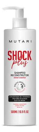 Mutari Shock Plus Kit Reconstructing Shampoo and Hair Mask 2x500ml