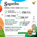 Sagatiba Cristalina Cachaça: The Perfect Blend of Tradition and Innovation 700ml/23.66fl.oz.