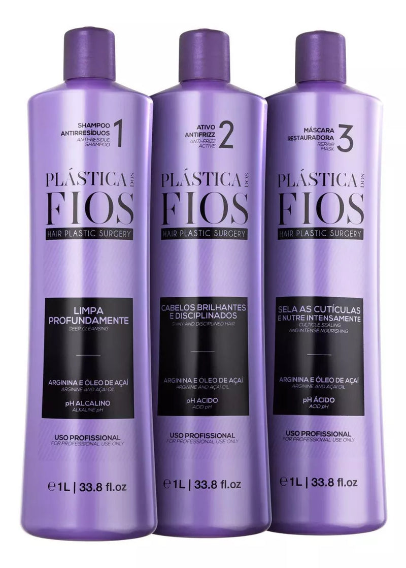 Cadiveu Plastica dos Fios Straightener Brazilian Keratin Wires Treatment