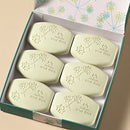 Natura Erva Doce Creamy Vegetable Bar Soap 6 Pack Gentle Hydrating Herbal Soap