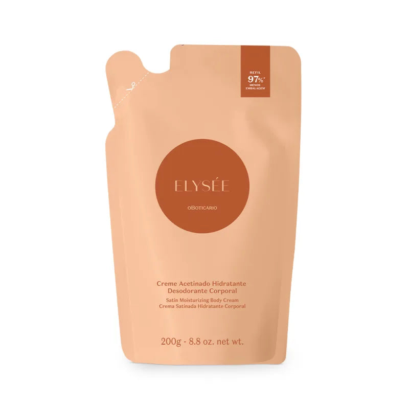 O Boticario Elysee Satin Body Cream Refill 200g – Original or Blanc