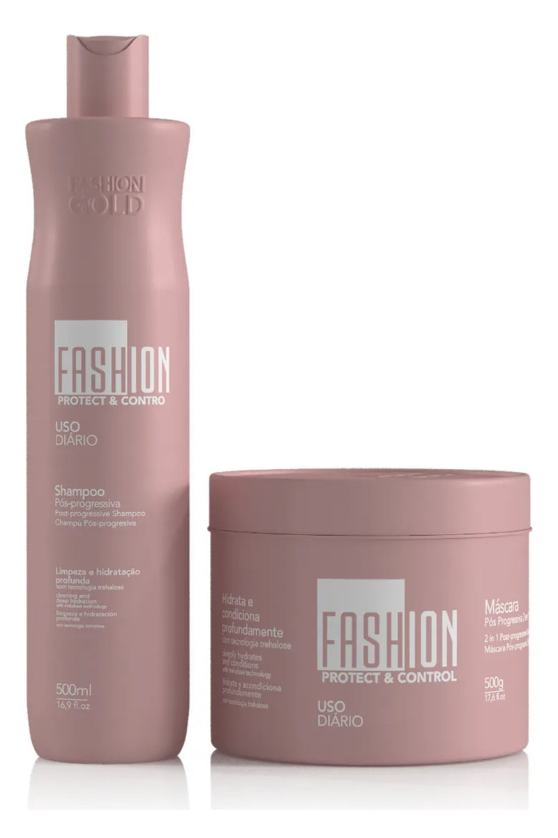 Ybera Fashion Gold Post-Progressive Maintenance Shampoo and Mask 1000ml/1Kg