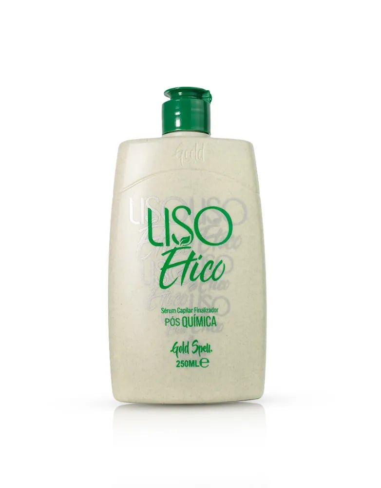 Gold Spell Liso Ético 250ml – Anti-Frizz Hair Finishing Treatment, Smooth & Sleek Effect, Shine & Heat Protection