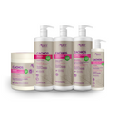 Apse Cachos Complete Jumbo Kit Shampoo, Conditioner, Gelatin, Activating Mask and Styling Activator - 5-Step Treatment for Defined and Hydrated Curls
