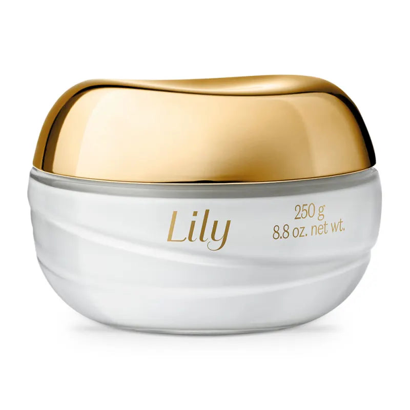 O Boticário Lily Satin Body Cream – 48-Hour Hydration, 8.8 oz (250g)