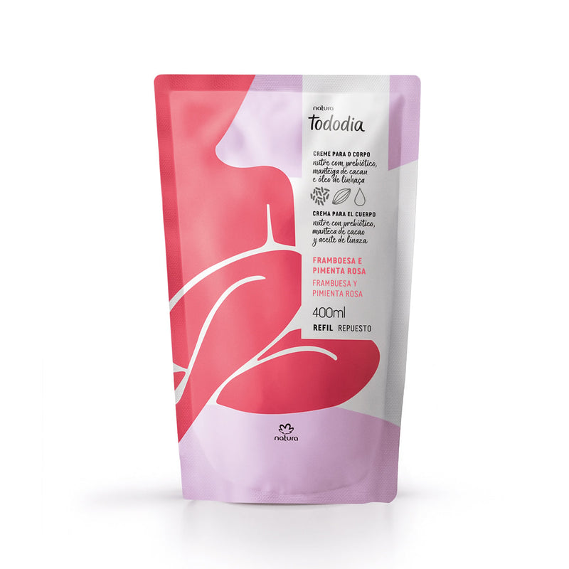 Brazilian Body Lotion Refill Natura Tododia 400ml – Value Size Hydration