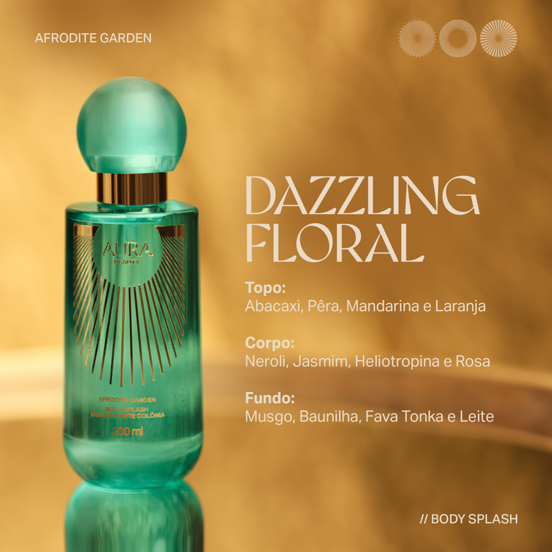 Body Splash Afrodite Garden AURA Beauty Club
