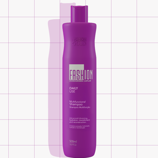 CRONOGRAMA Hair Care System SHAMPOO - 500ml/ 17.6 fl oz