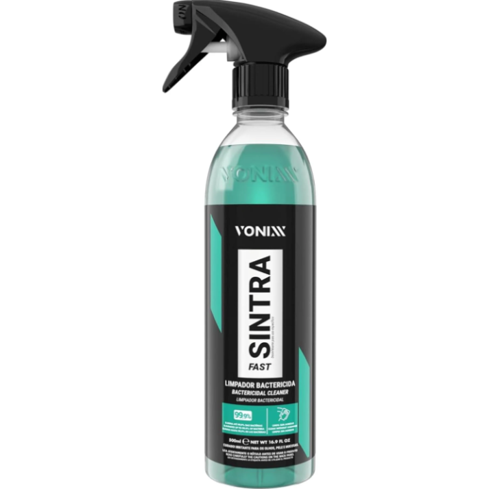 Vonixx Sintra Fast Interior Cleaner – Multi-Surface Anti-Bacterial 500 ml (16.9 fl oz)