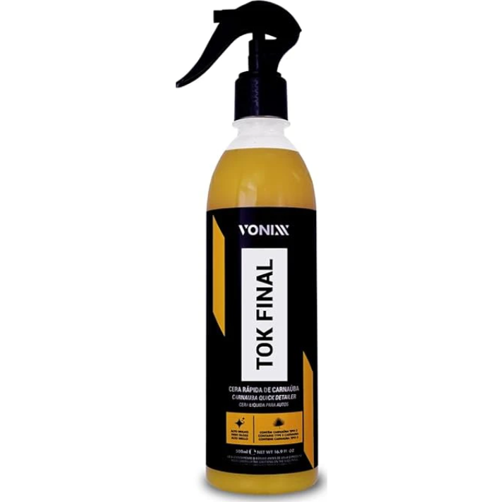 Vonixx Carnauba Tok Final – Spray Wax & Quick Detailer 500 ml (16.9 fl oz)