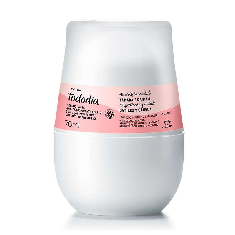 Brazilian Roll-On Deodorant Natura Tododia 70ml – Long-Lasting Protection