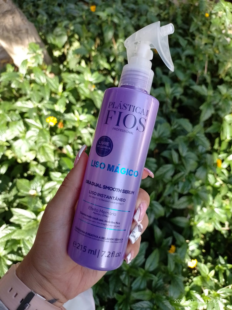 Cadiveu Plastica dos Fios Liso Magico Gradual Smooth Serum 250ml/ 7.2 fl.oz.