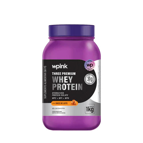 Three Premium Whey Protein WP Dulce de Leche – 1 KG