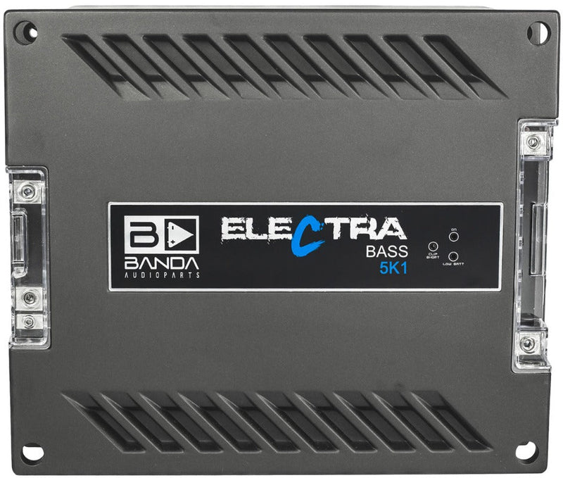 Banda Electra Bass 5K1 Amplifier Audio Car 5000 Watts RMS 1 ohm - BuyBrazil