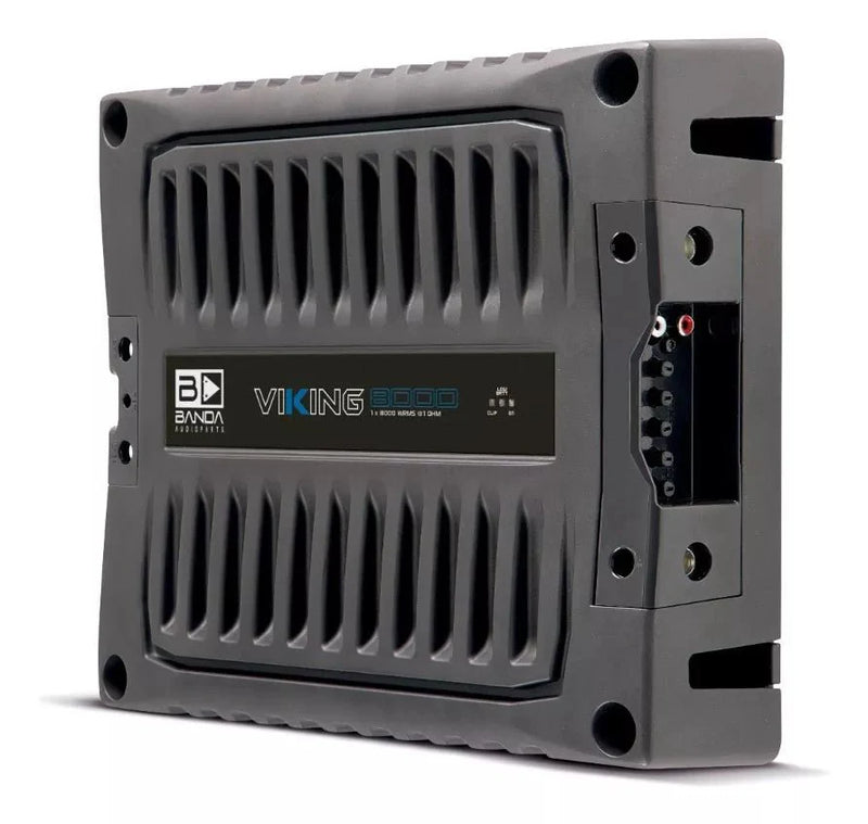 Banda Viking 8000 Watts RMS Amplifier Audio Car 8000 Watts RMS 2 ohms