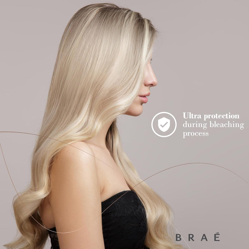 Brae Wanna Be Blond Bleach Powder 500g/17.6 oz and OX Vol 900ml/30.43 fl.oz.
