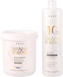 Brae Wanna Be Blond Bleach Powder 500g/17.6 oz and OX Vol 900ml/30.43 fl.oz.