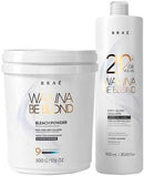 Brae Wanna Be Blond Bleach Powder 500g/17.6 oz and OX Vol 900ml/30.43 fl.oz.
