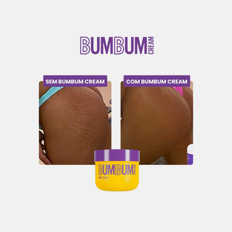 Bumbum Cream Treatment for Stretch Marks and Cellulite 200G