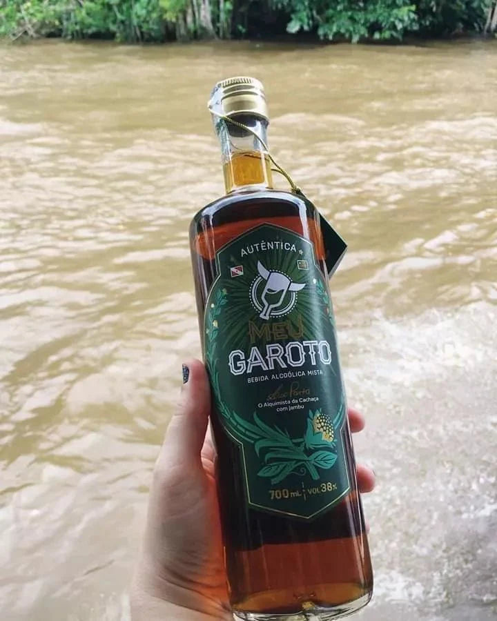 Cachaça With Jambu - Meu Garoto 700ml/ 20.71 fl.oz.